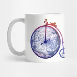 Vintage World Bicycle Traveler Mug